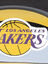 Trousse ronde NBA Lakers Gris