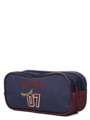 Trousse Harry Potter Quidditch 07 - 2 compartiments Gris