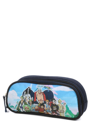 Trousse One Piece - 2 compartiments 16019#Bleu Marine
