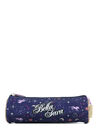 Trousse ronde Bella Sara C�leste Bleu Marine
