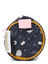 Trousse ronde Harry Potter Hedwige Mystical Bleu