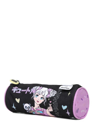 Trousse Manga XOXO Noir Mauve