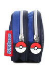 Trousse Pok�mon Team Pikachu - 2 compartiments Bleu Marine Bleu Marine