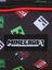 Trousse Minecraft Blocs - 2 compartiments Noir Noir
