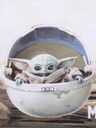 Trousse Star Wars The Mandalorian Baby Yoda Bleu