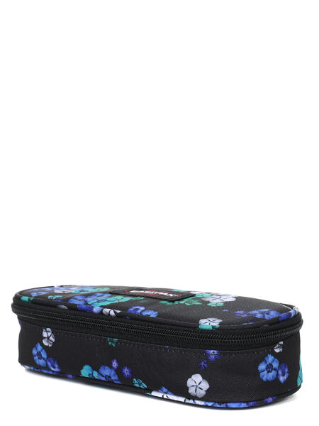 Trousse Oval Floral Bloom Black