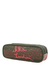 Trousse IKKS London - 2 compartiments Kaki