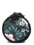 Trousse ronde Tropical Flowers Vert