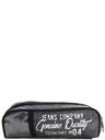 Trousse rectangulaire Jeans Gris