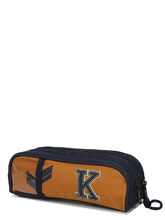 Trousse Kaporal Disorder - 2 compartiments Bleu/Kaki
