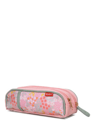 Trousse Kickers Premium Girl - 2 compartiments Rose