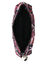 Trousse triangle Flowers Noir