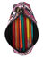 Trousse triangle Flowers Noir