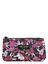 Trousse triangle Flowers Noir