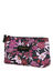Trousse triangle Flowers Noir