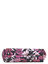 Trousse triangle Flowers Noir