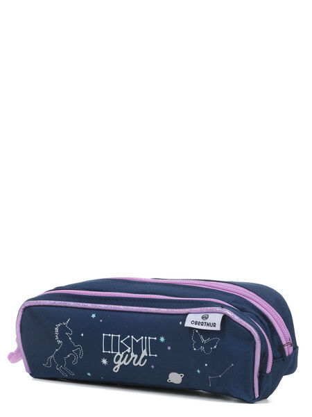 Trousse Cosmic Girl Astro - 2 compartiments Bleu Violet