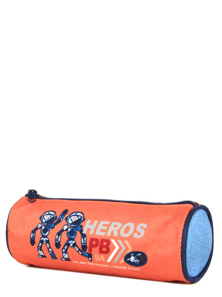 Trousse ronde Boy Robot Orange