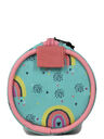 Trousse ronde Rainbow Rose/Vert