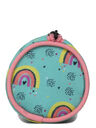 Trousse ronde Rainbow Rose/Vert