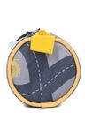 Trousse ronde Race Gris