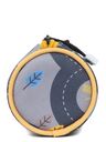 Trousse ronde Race Gris