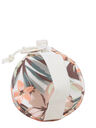 Trousse ronde Copacabana Off White
