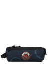 Trousse ronde Rinsed - 2 compartiments Navy