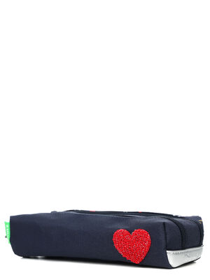 Trousse Tann's Emilie - 2 compartiments 15906#Marine
