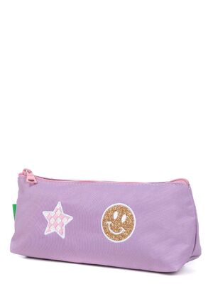 Trousse triangle Tann's Manon 15907#Violet/Rose