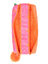 Trousse Sidonie - 2 compartiments Rose/Orange