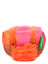 Trousse Sidonie - 2 compartiments Rose/Orange