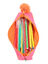 Trousse triangle Sidonie Rose/Orange