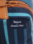 Trousse Armor Lux Titouan - 2 compartiments Bleu Marine
