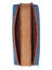 Trousse Nils - 2 compartiments Bleu/Camel