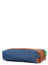 Trousse Tann's Nils - 2 compartiments Bleu/Camel