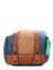 Trousse Nils - 2 compartiments Bleu/Camel
