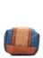 Trousse Nils - 2 compartiments Bleu/Camel