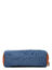 Trousse Nils - 2 compartiments Bleu/Camel