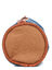 Trousse ronde Nils Bleu/Camel