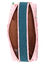 Trousse Caroline - 2 compartiments Vert/Rose