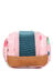 Trousse Caroline - 2 compartiments Vert/Rose