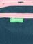 Trousse Caroline - 3 compartiments Vert/Rose