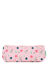 Trousse triangle Caroline Vert/Rose