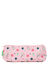 Trousse triangle Caroline Vert/Rose