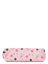Trousse triangle Caroline Vert/Rose