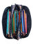 Trousse Elena - 3 compartiments Bleu