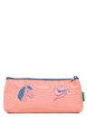 Trousse triangle Jane Corail/Bleu