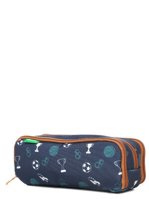 Trousse Tann's Paco - 3 compartiments Bleu