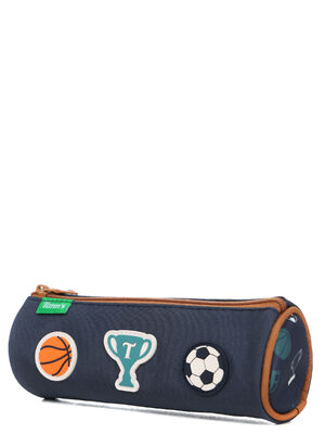 Trousse ronde Tann's Paco Bleu